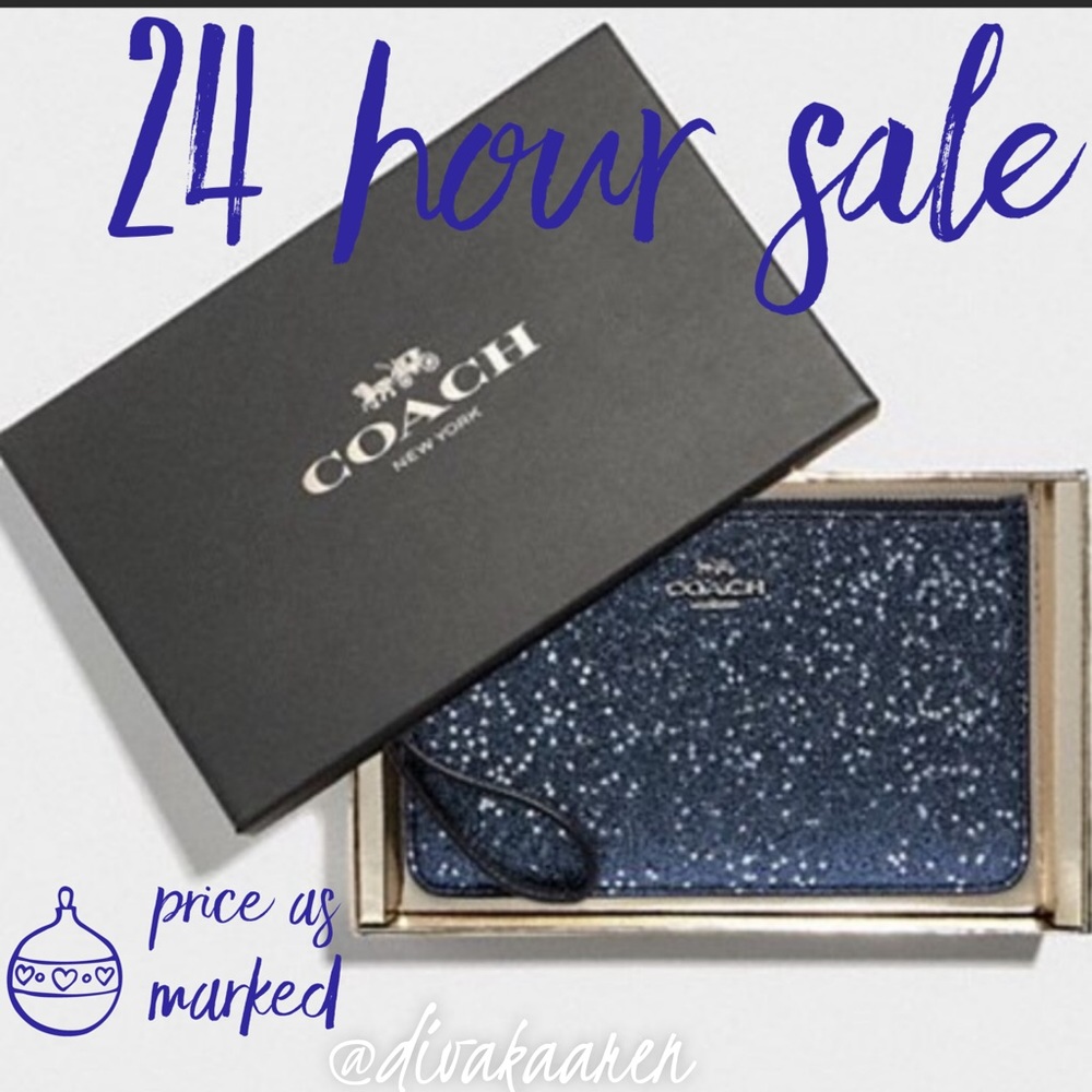 COACH Star Glitter Wristlet Set - Picture 4 of 5